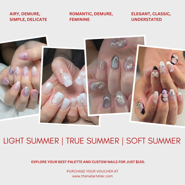 [AUG/SEPT PROMO] EXPRESS KOREAN PERSONAL COLOUR ANALYSIS X OMAKASE GEL NAIL ART
